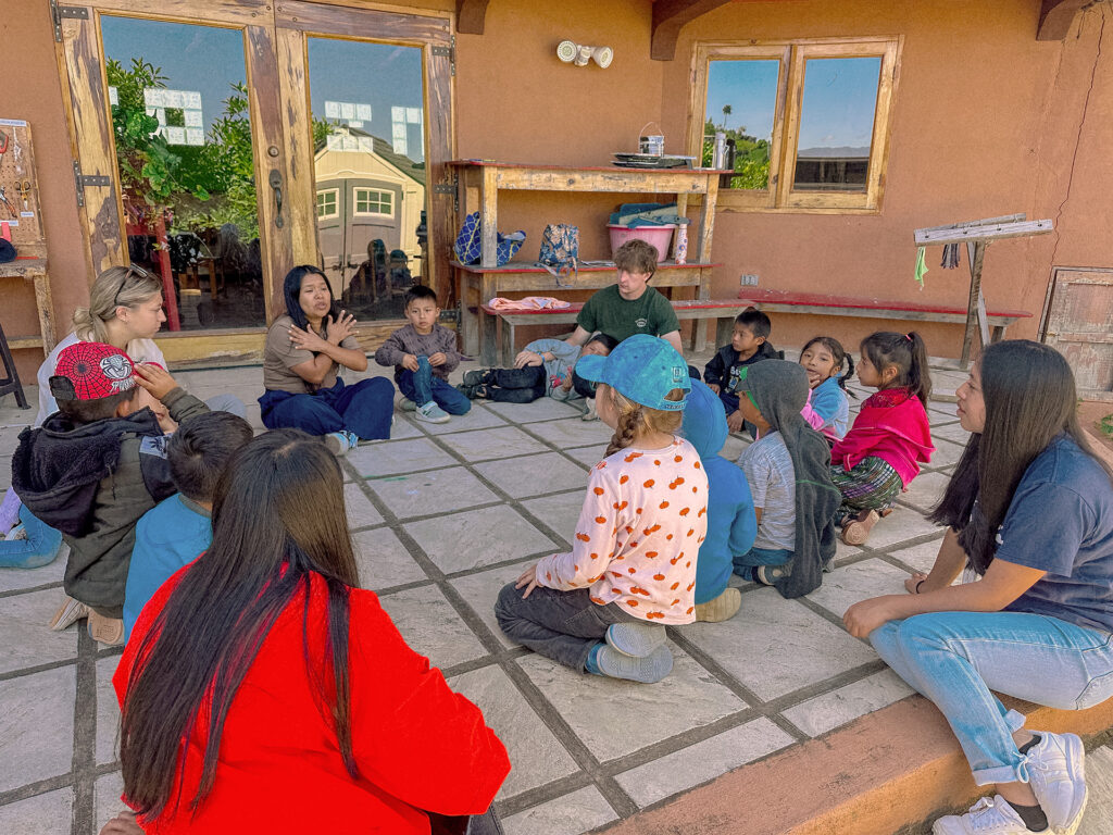 Opal House Summer 25 Preschool Workshop in discussion.